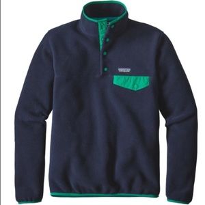 Patagonia W. Lightweight Synchilla SnapPullover xs